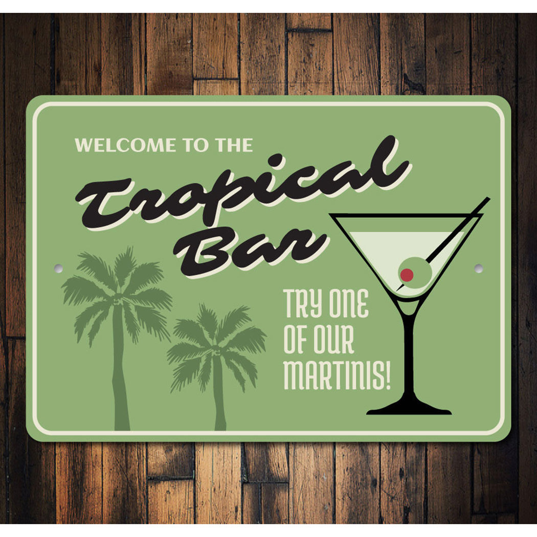 Tropical Bar Sign