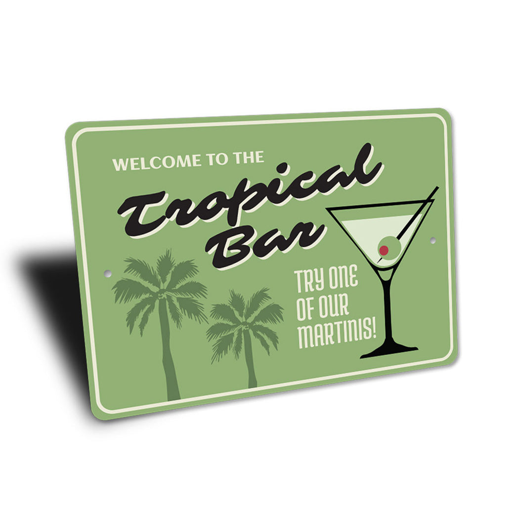 Tropical Bar Sign