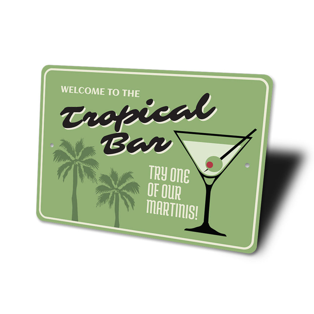 Tropical Bar Sign