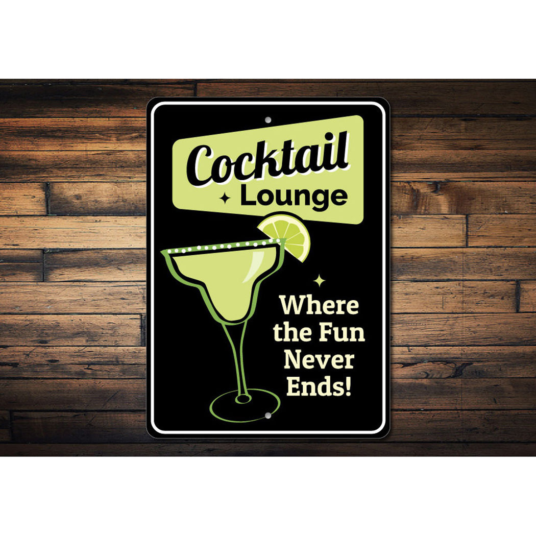 Cocktail Lounge Bar Sign
