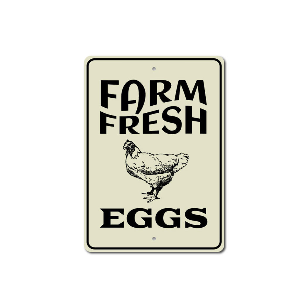 Egg Farm Sign