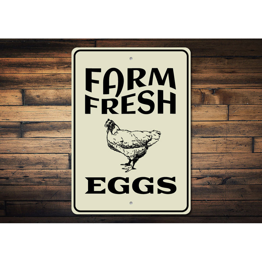 Egg Farm Sign