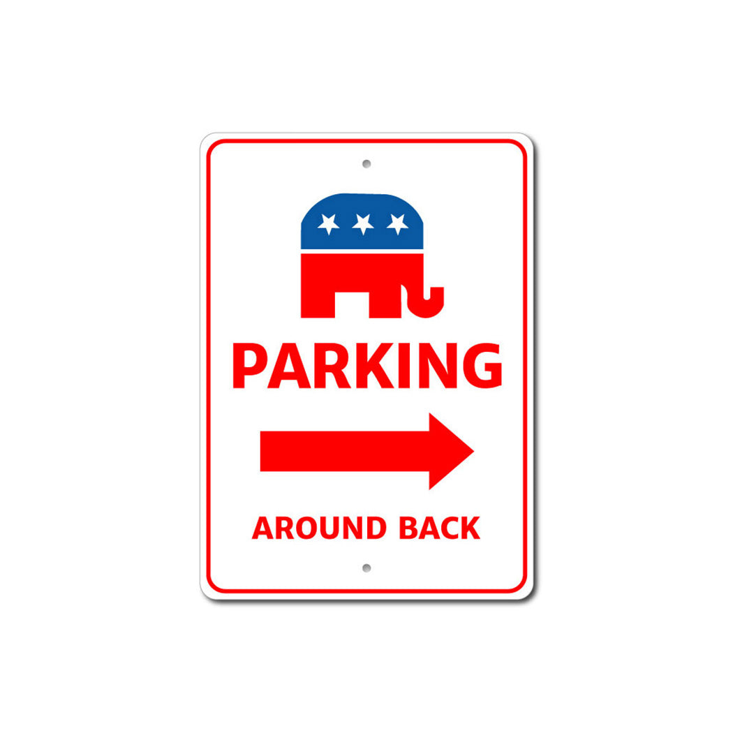 Republican Parking Sign