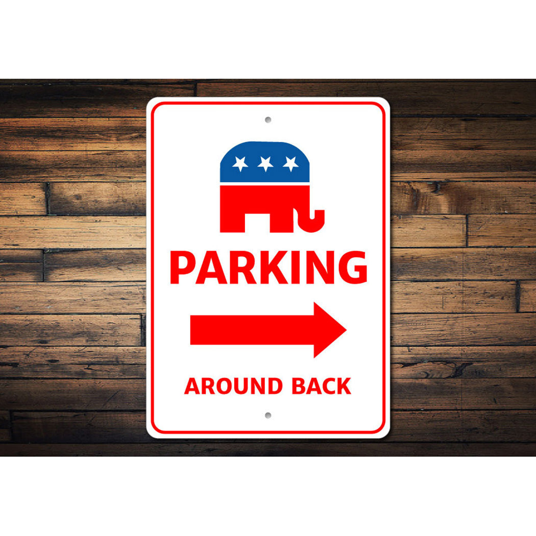 Republican Parking Sign