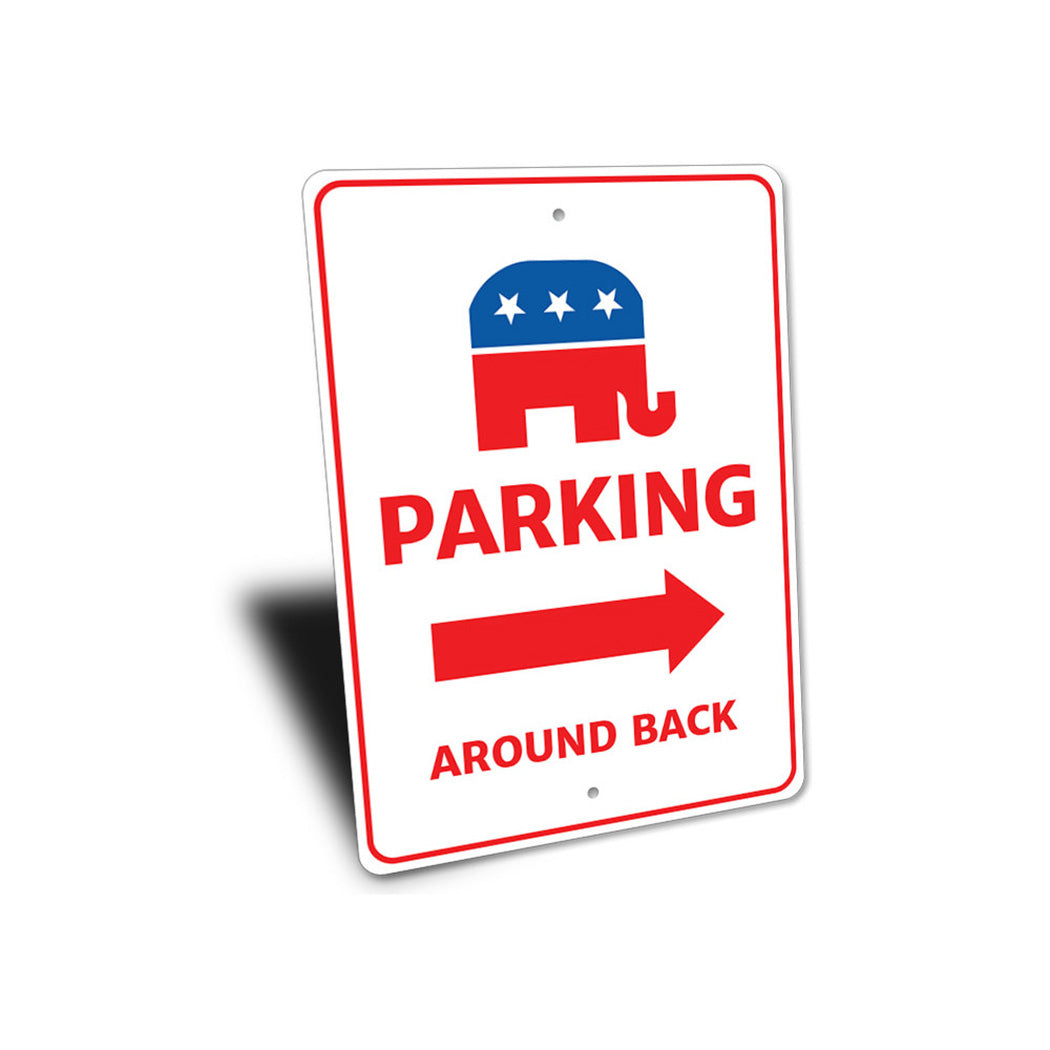 Republican Parking Sign
