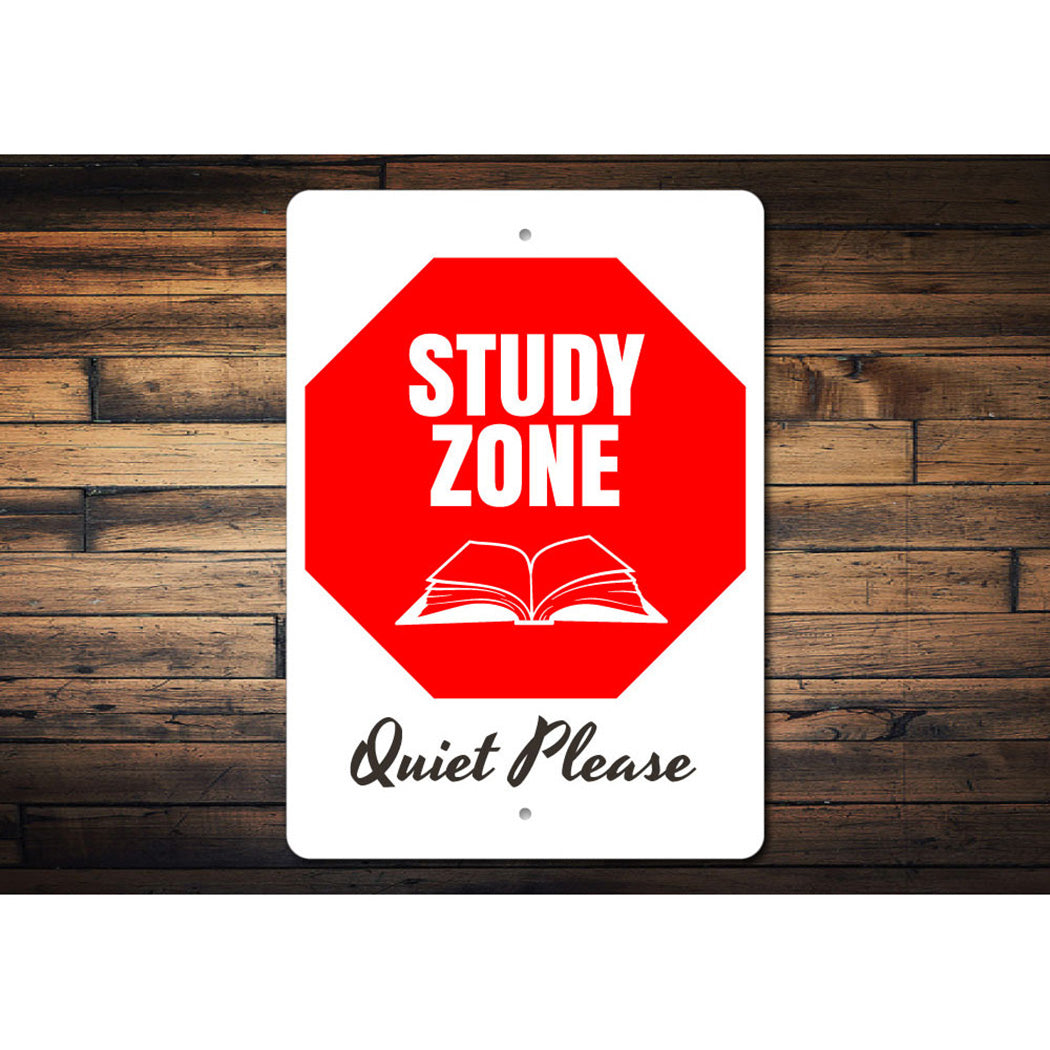 Study Zone Sign