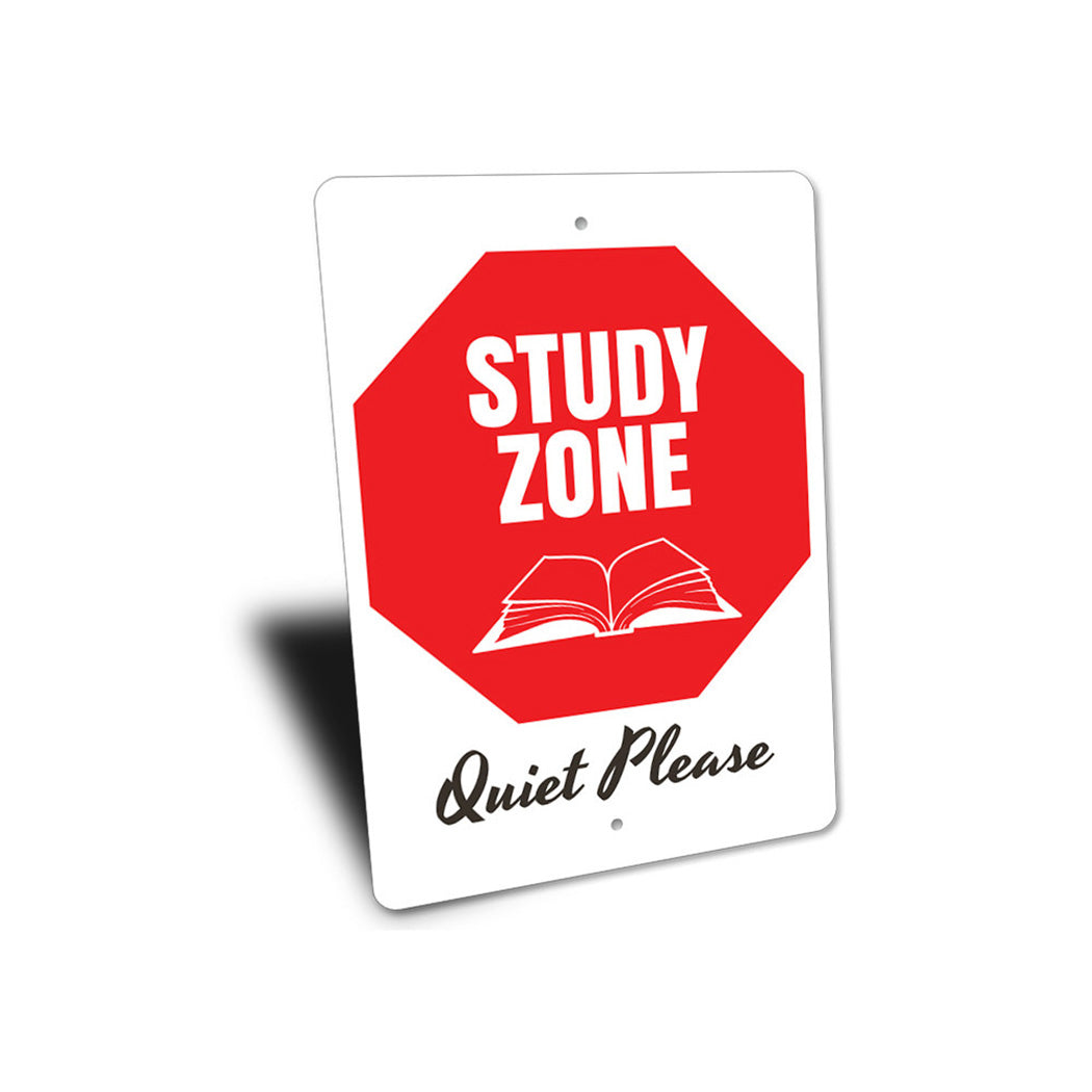 Study Zone Sign