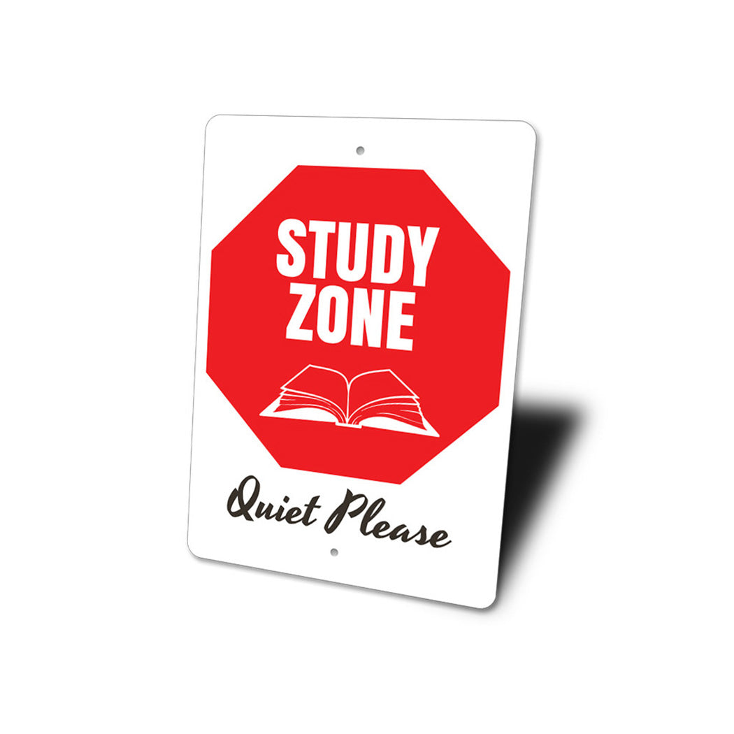 Study Zone Sign