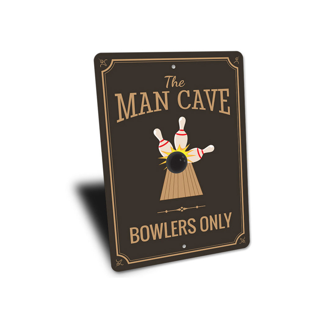 Bowler Man Cave Sign