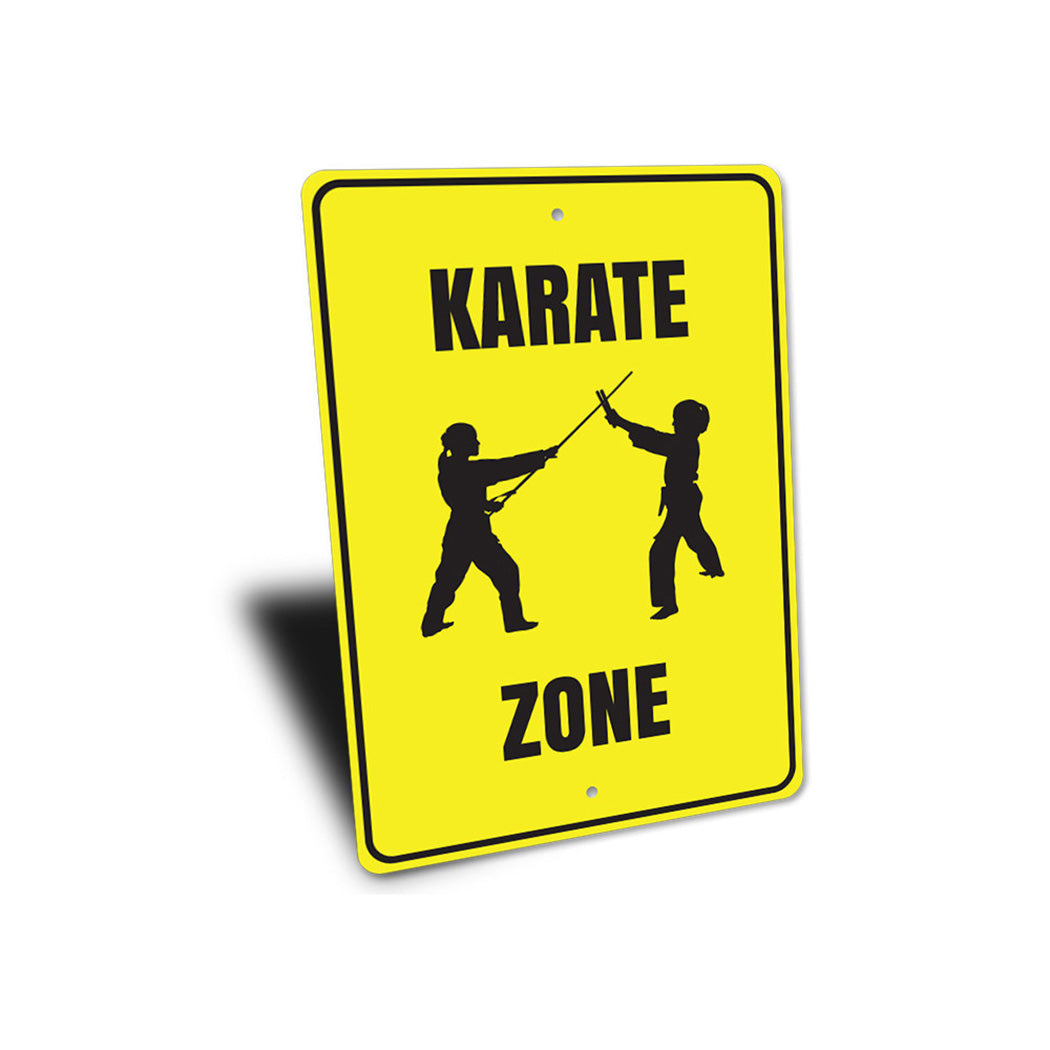 Karate Zone Sign