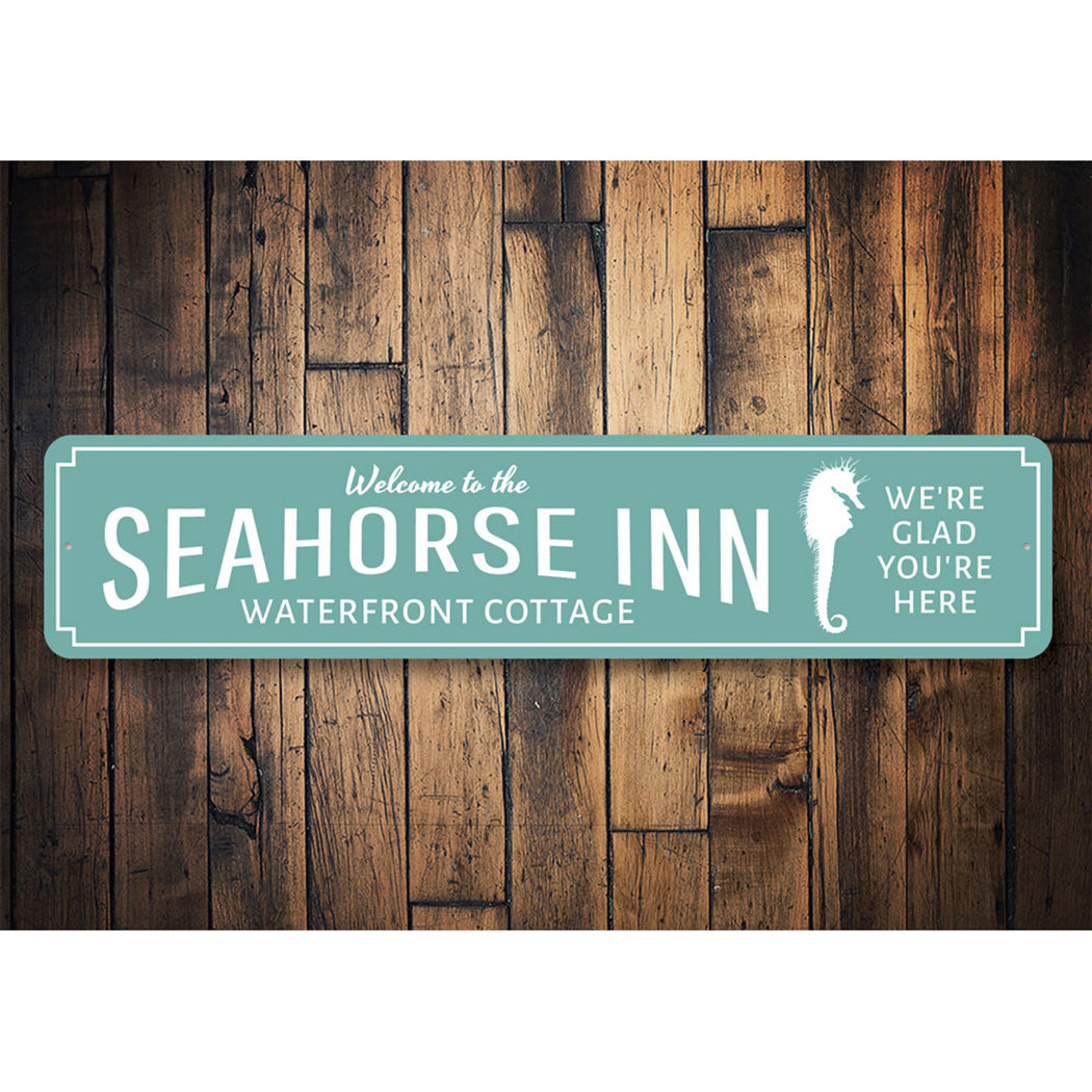 Seahorse Inn Welcome Sign