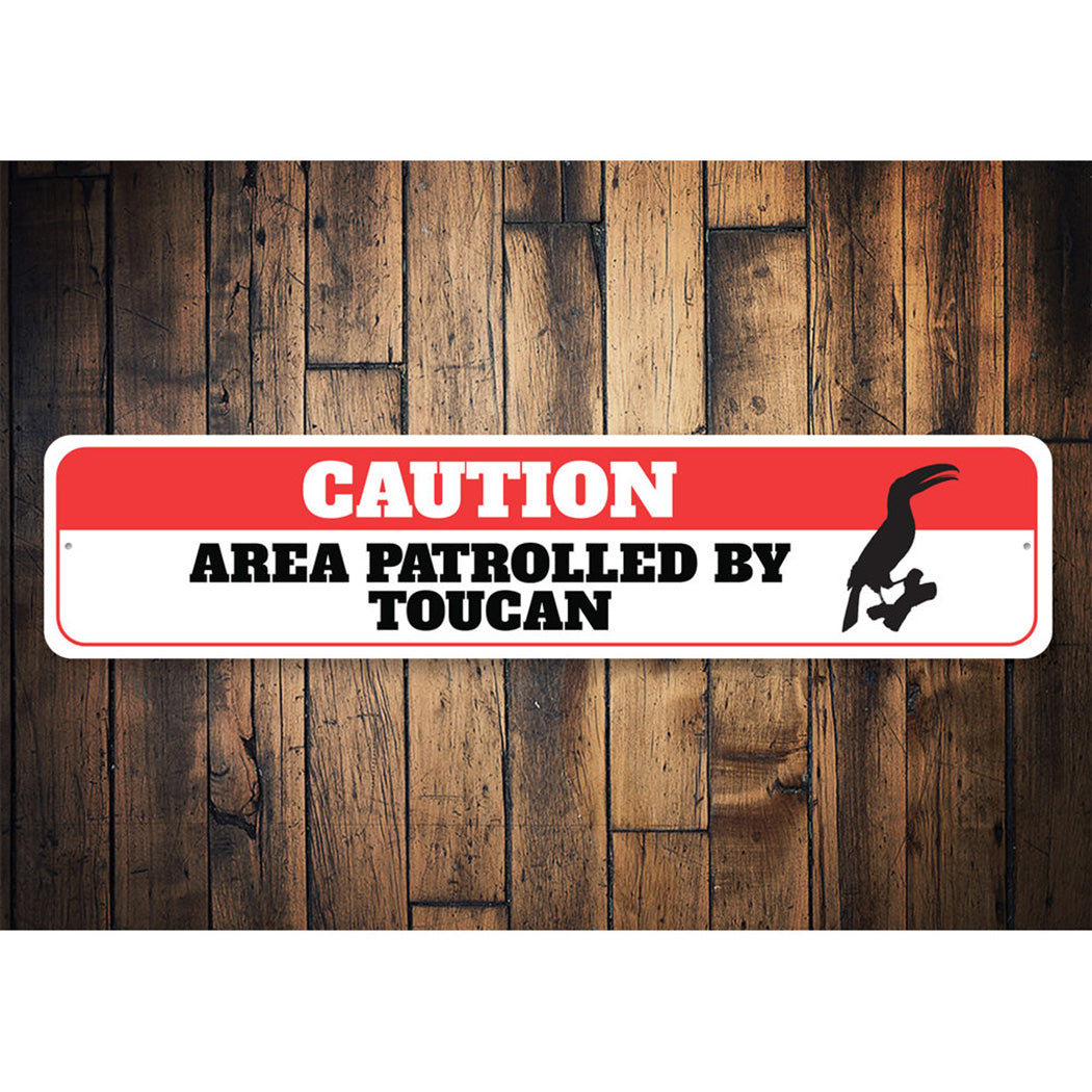 Toucan Caution Sign