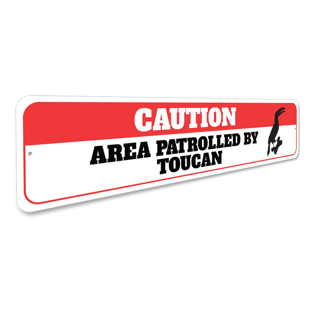 Toucan Caution Sign