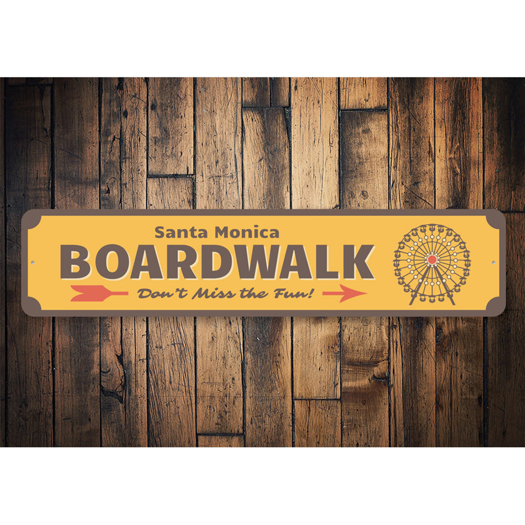Boardwalk Ferris Wheel Sign
