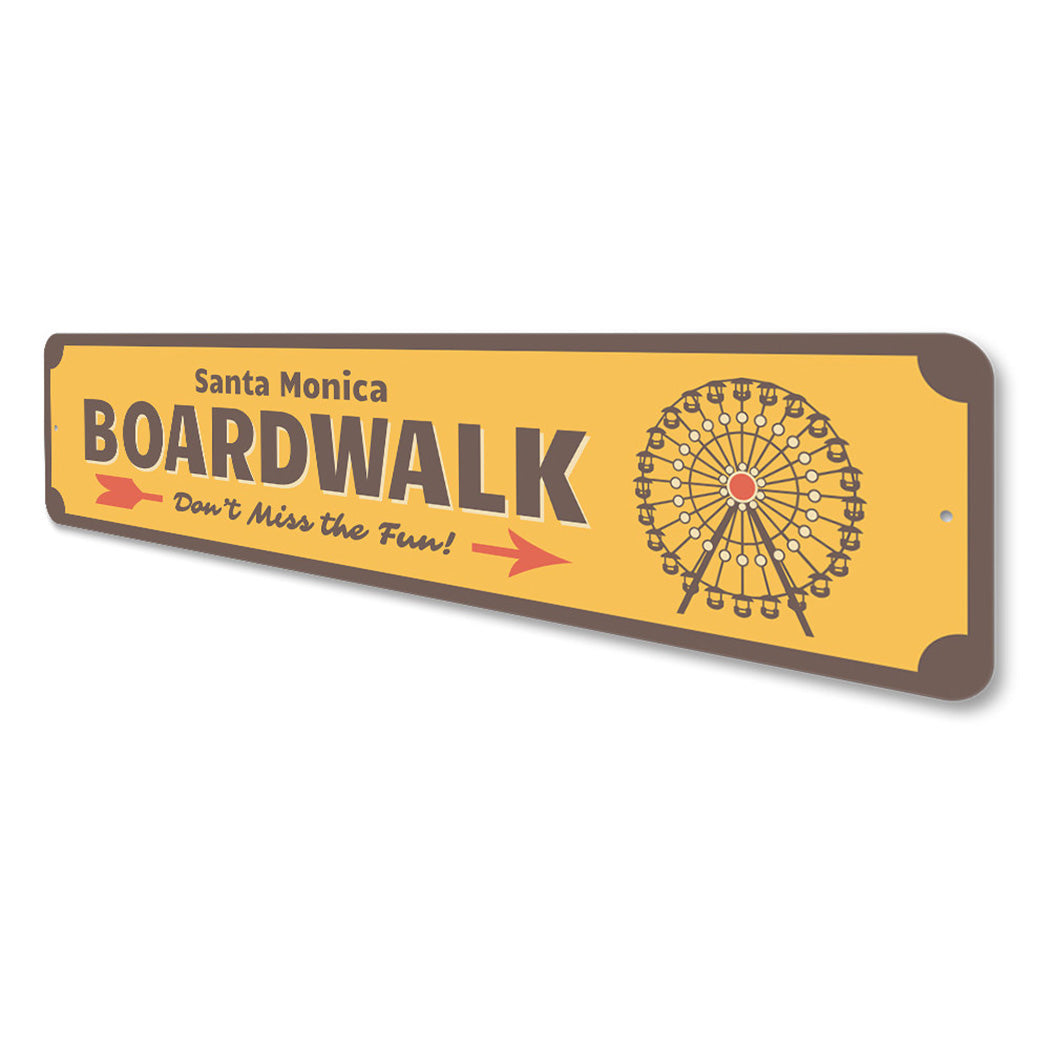 Boardwalk Ferris Wheel Sign
