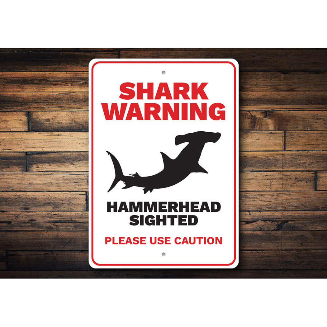Hammerhead Shark Sign