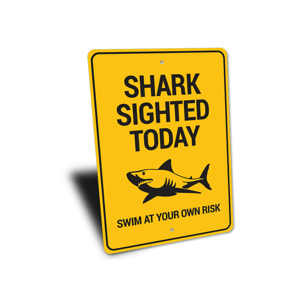 Shark Sighted Sign