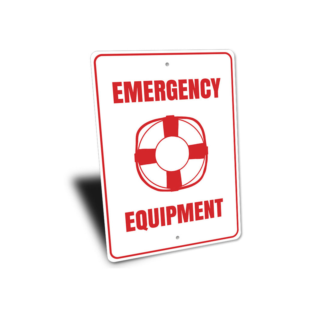 Emergency Equipment Sign