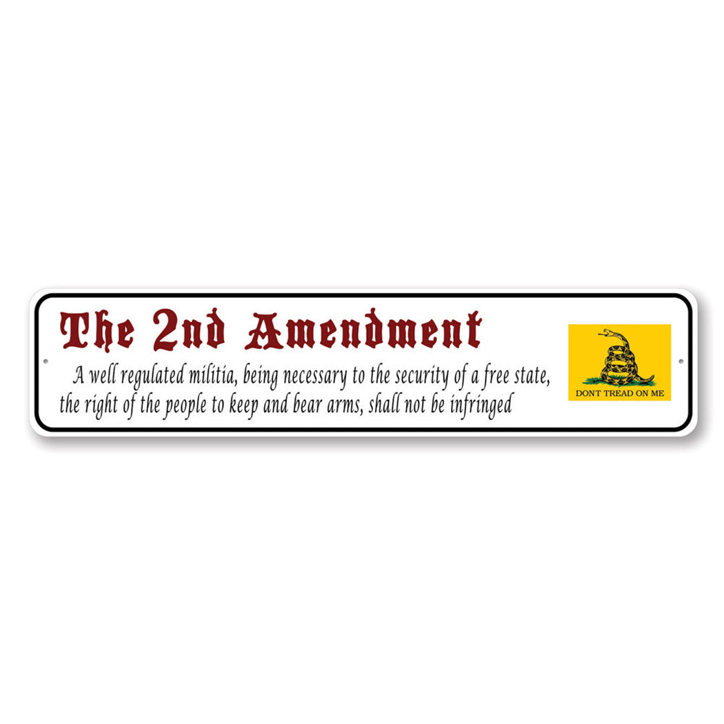 2nd Amendment Sign