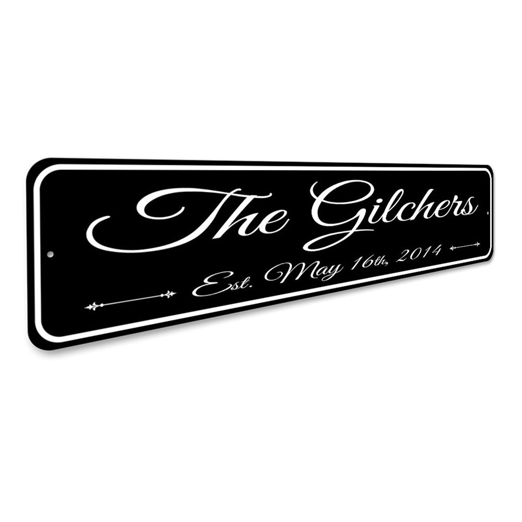 Family Wedding Sign