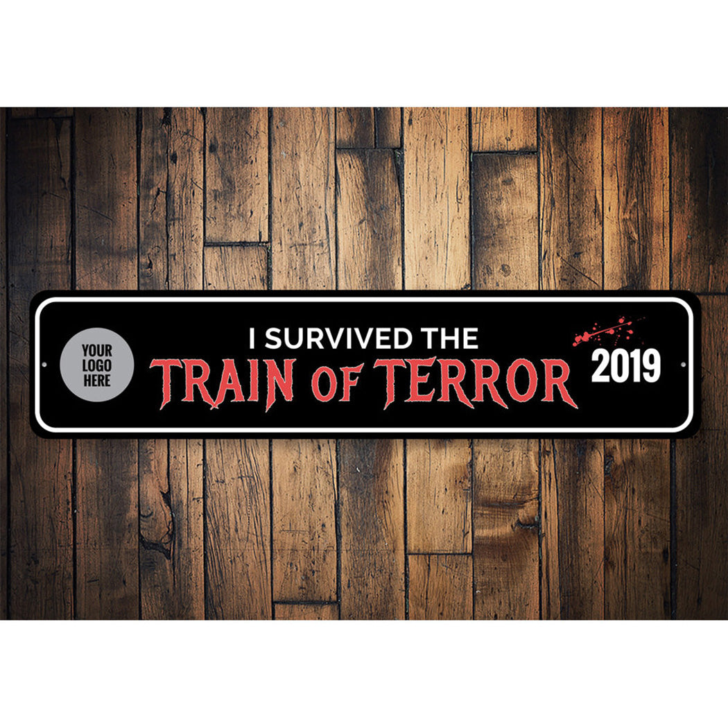 Train of Terror Sign