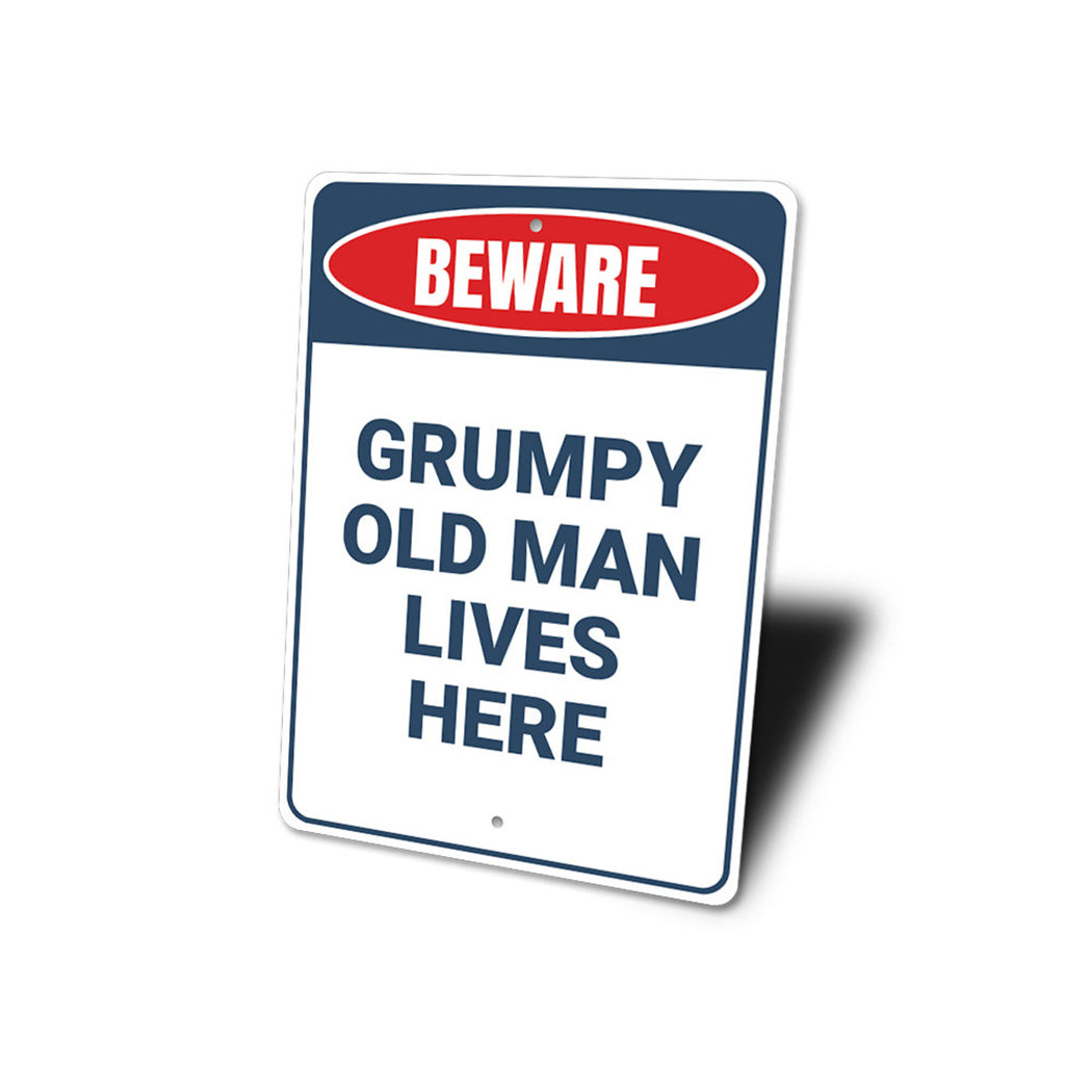 Grumpy Old Man Sign
