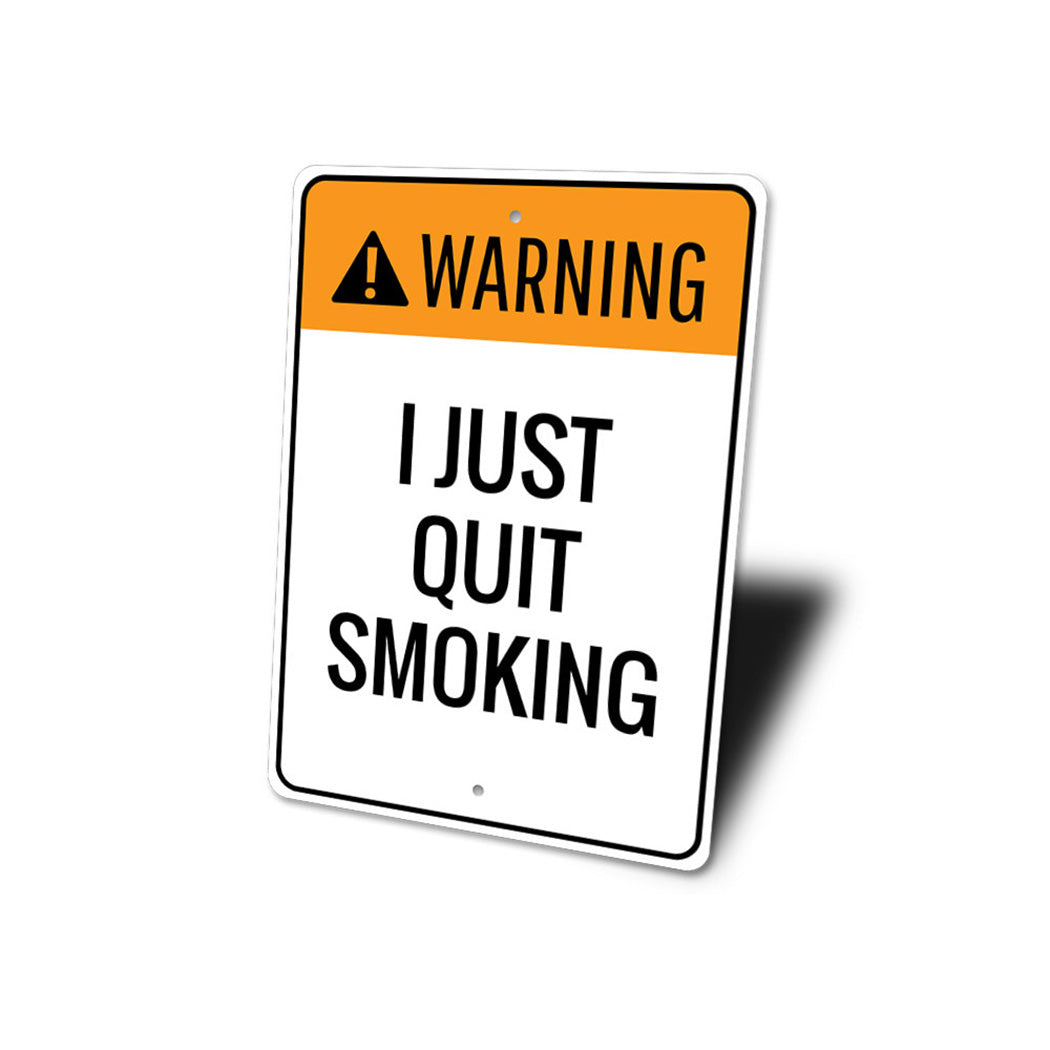 Quit Smoking Sign