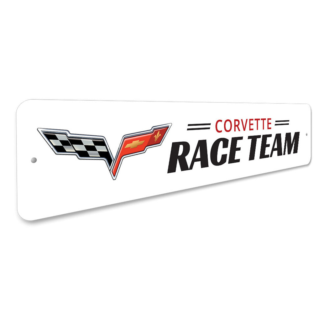 Corvette Race Team Sign
