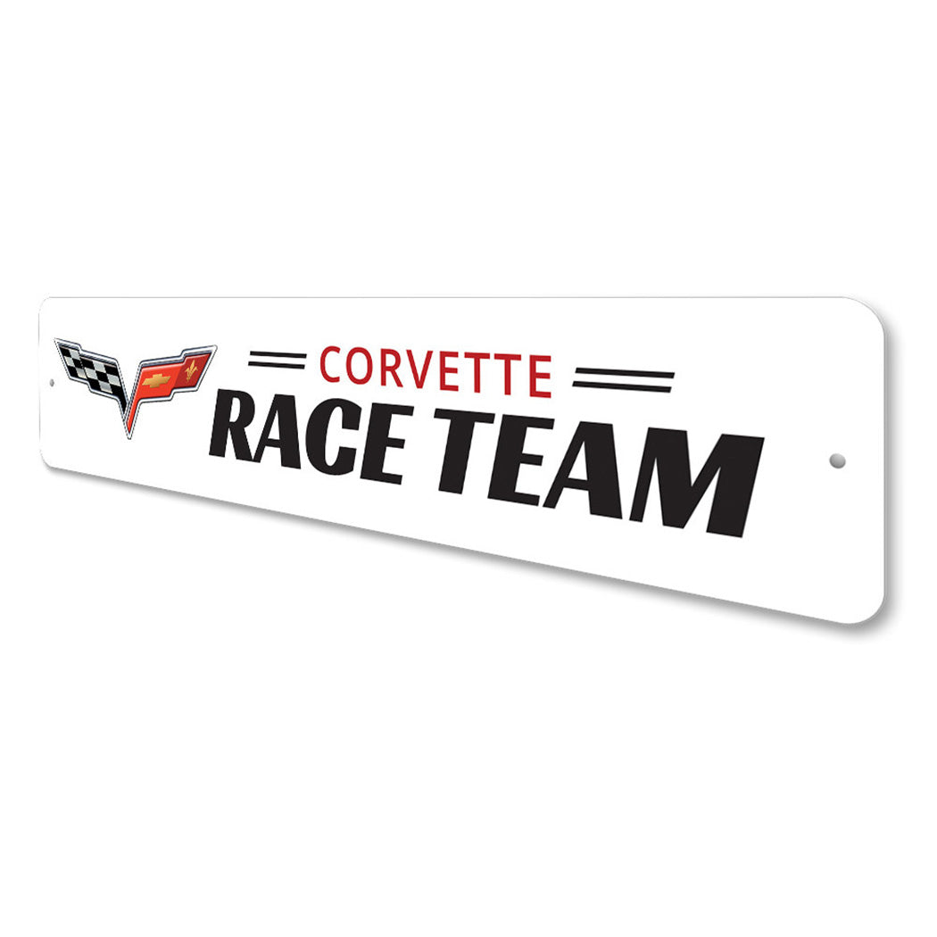 Corvette Race Team Sign