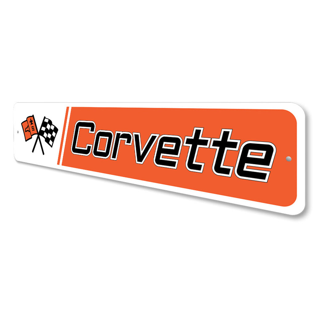 Novelty Corvette Sign