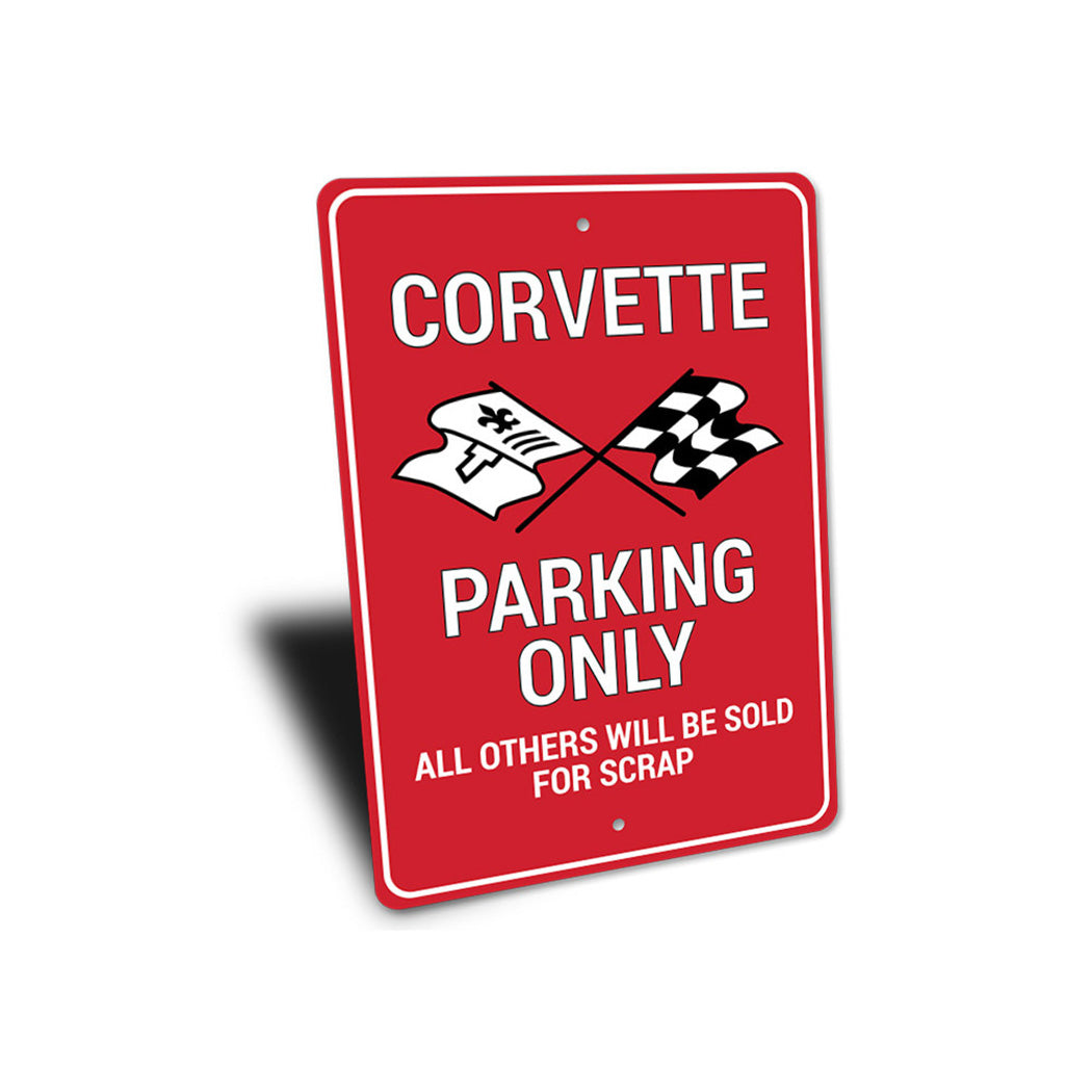 Corvette Parking Sign