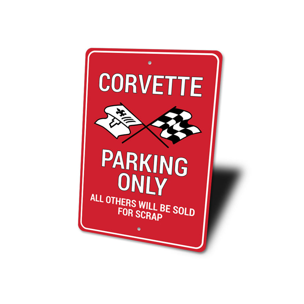 Corvette Parking Sign