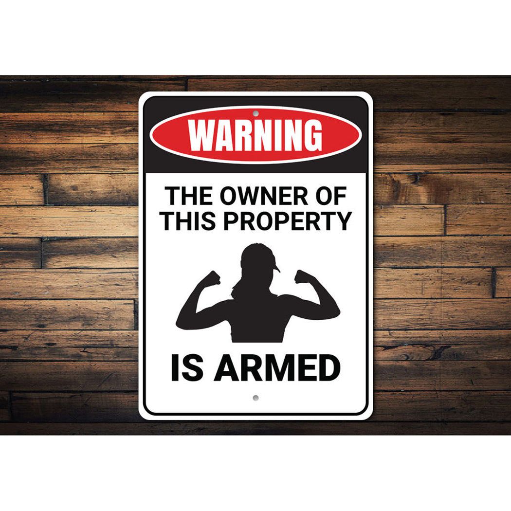 Fun Warning Sign
