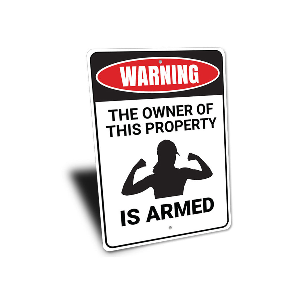 Fun Warning Sign