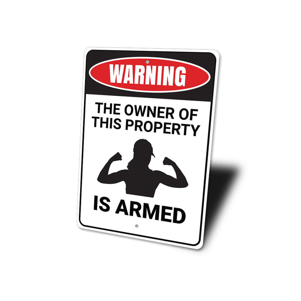 Fun Warning Sign