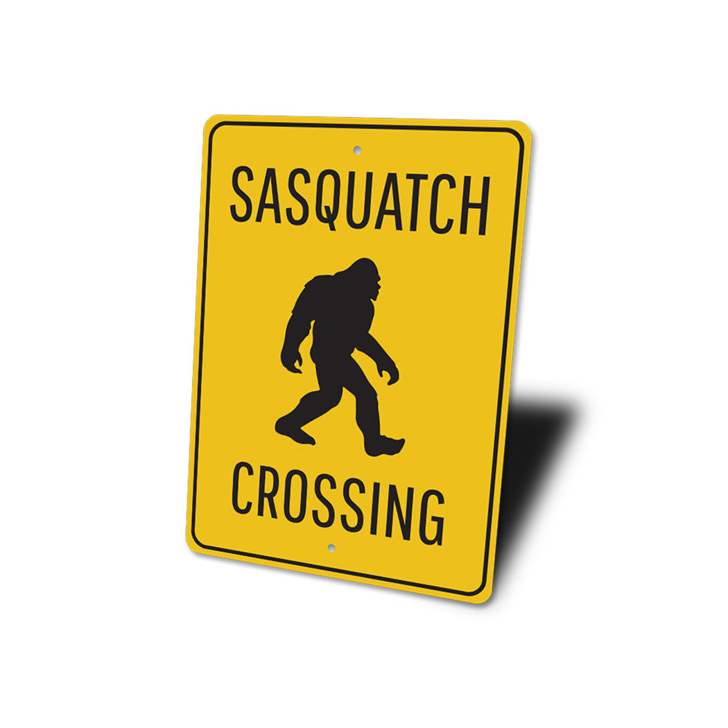 Sasquatch Crossing Sign
