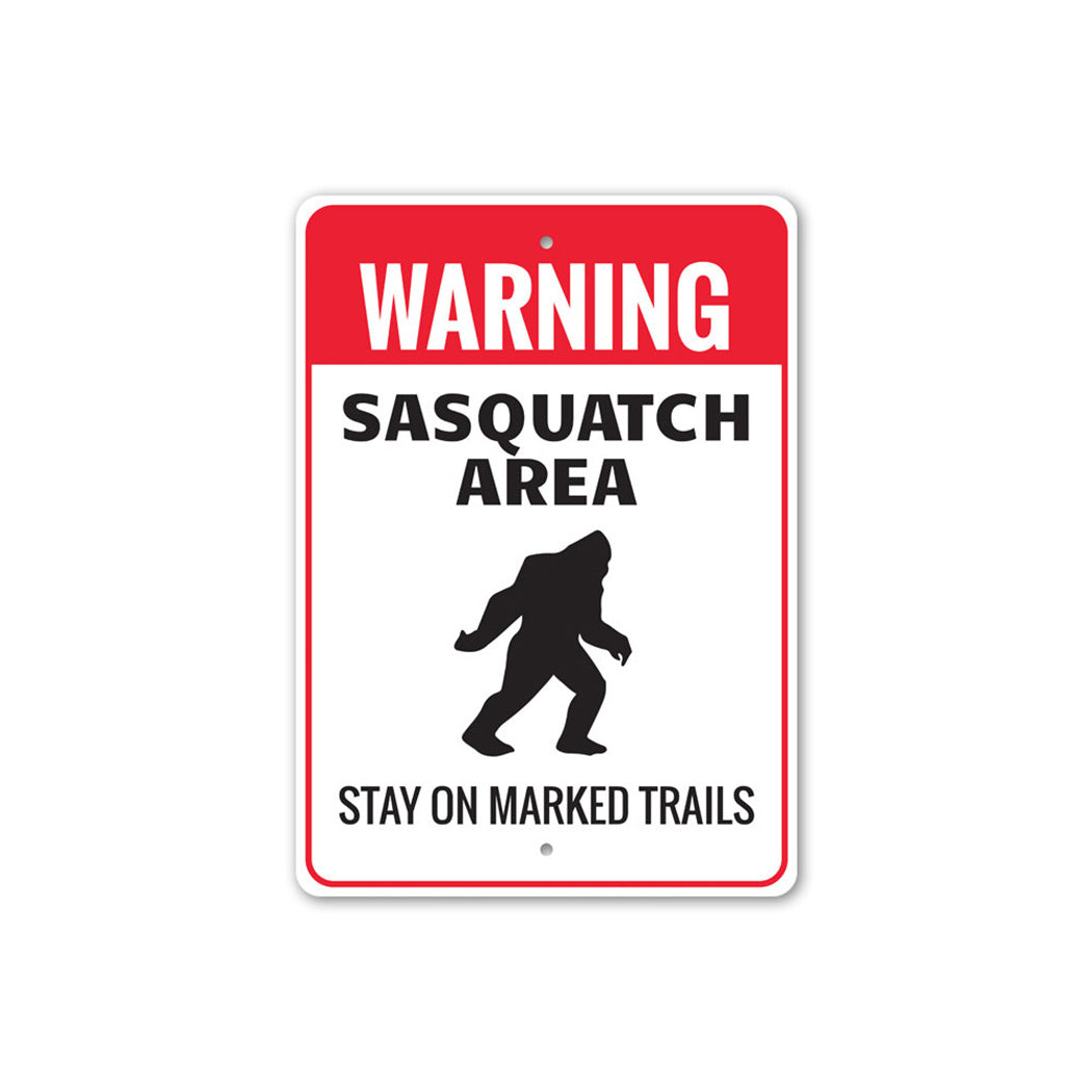 Sasquatch Area Sign