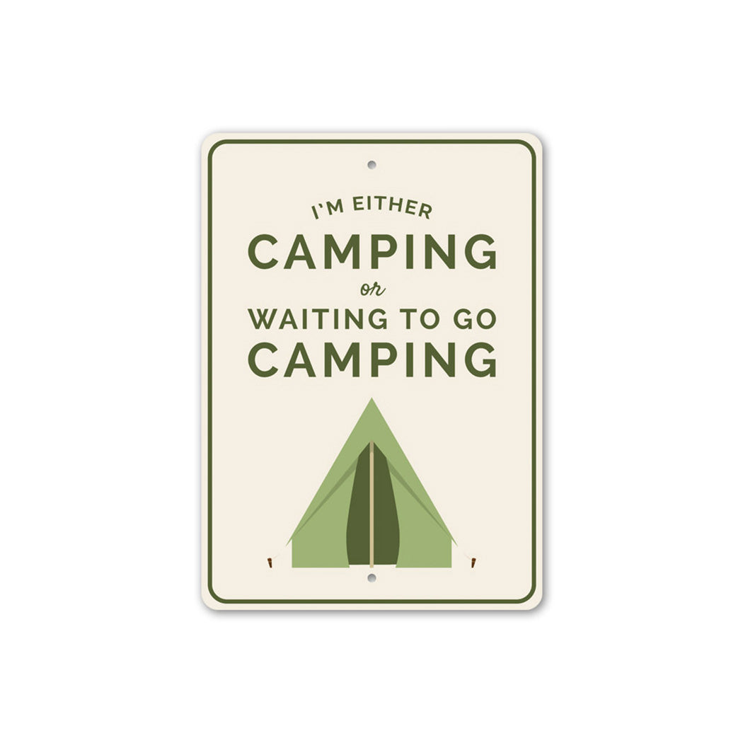 Avid Camper Gift Sign