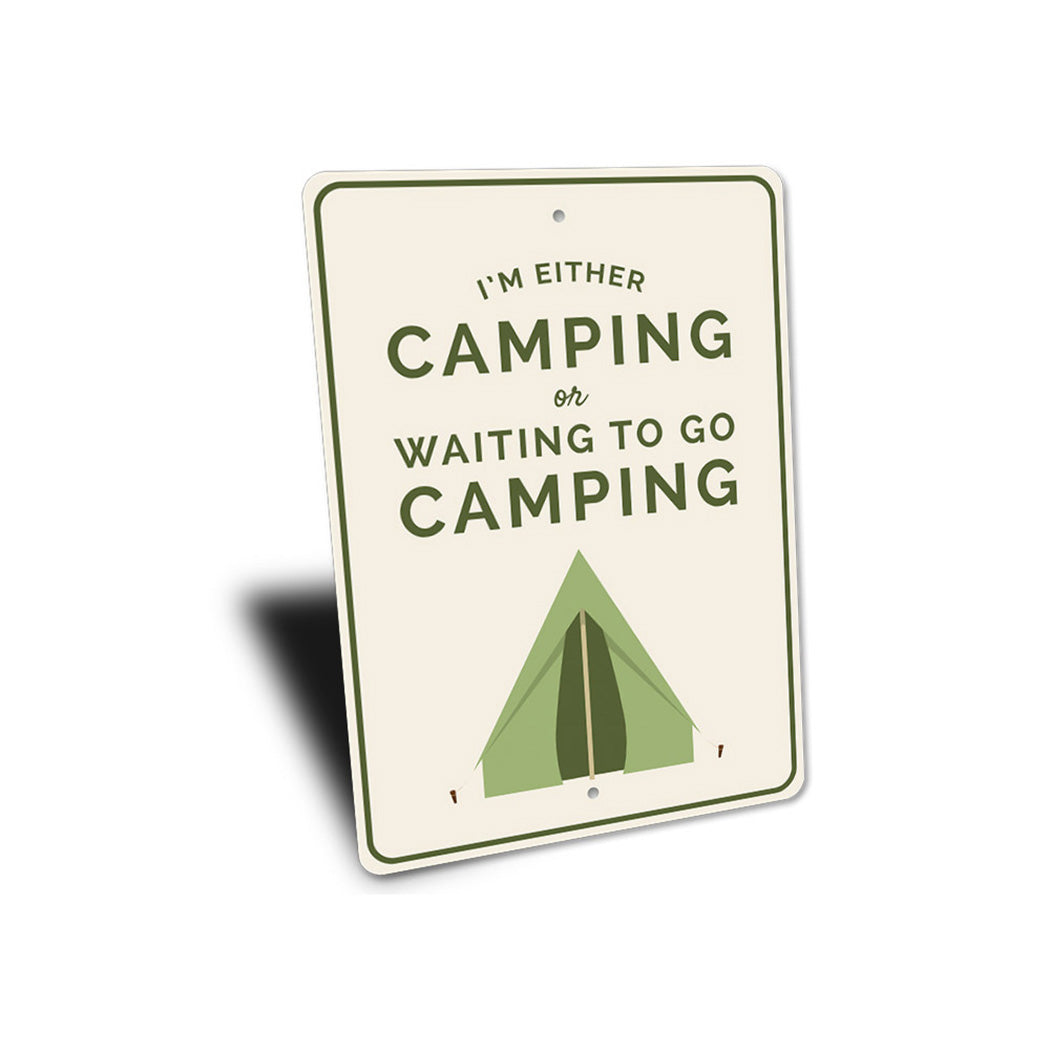 Avid Camper Gift Sign