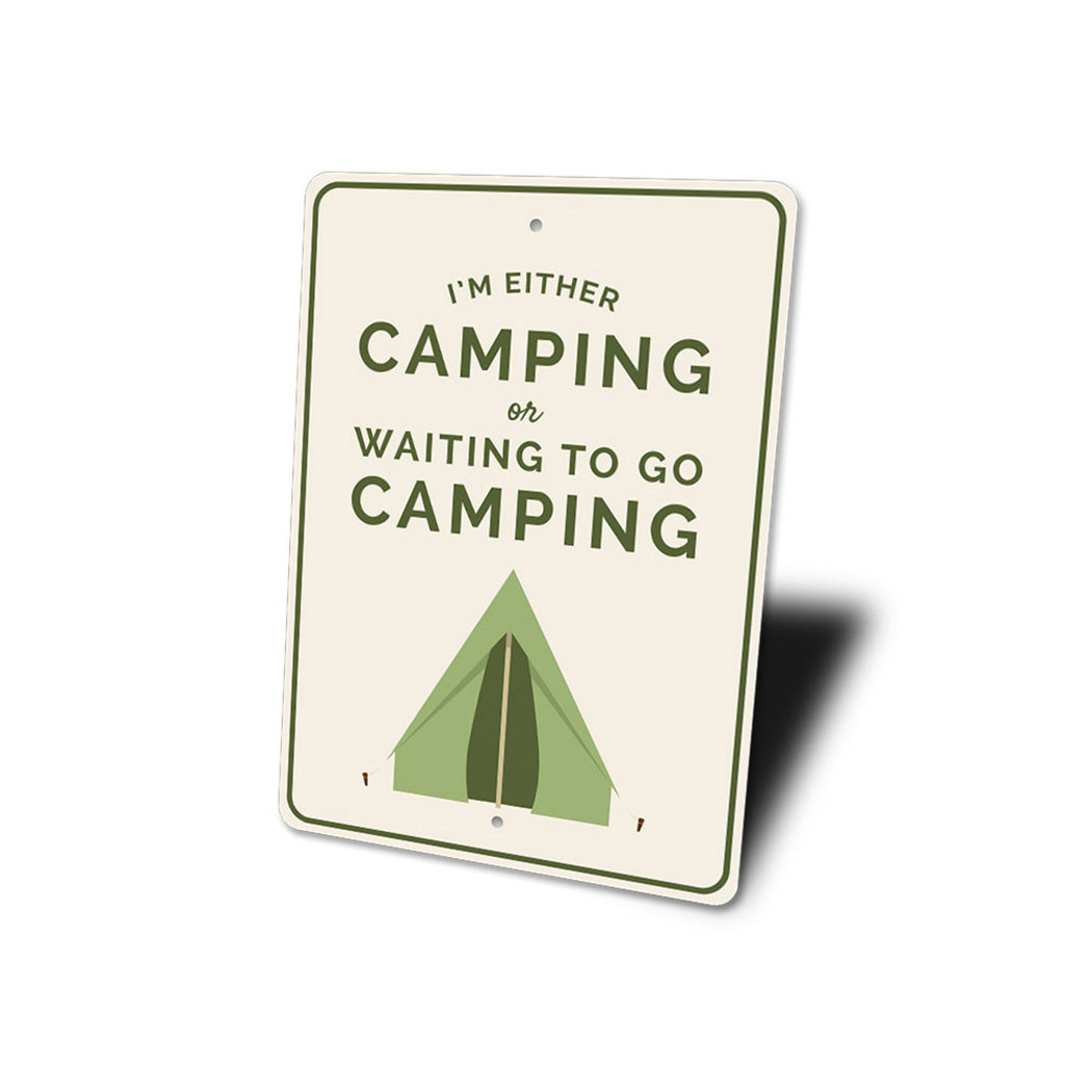 Avid Camper Gift Sign