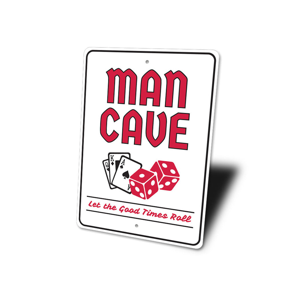 Man Cave Gambling Sign