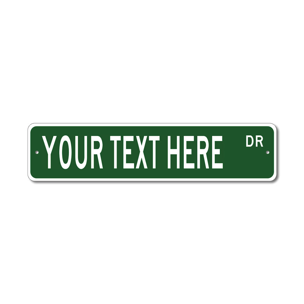 Custom Street Signs Metal