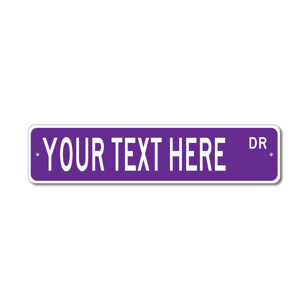 Custom Street Metal Sign