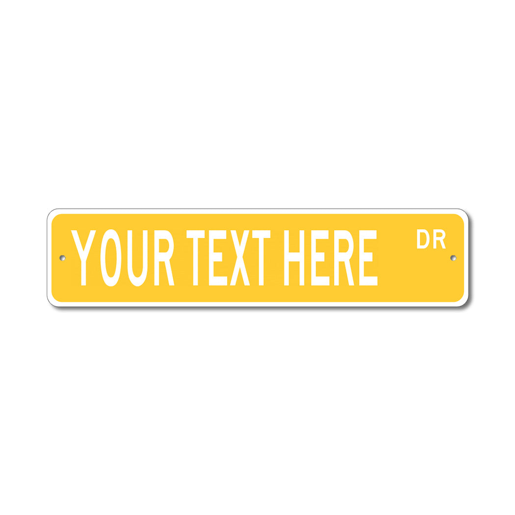 Custom Street Metal Sign