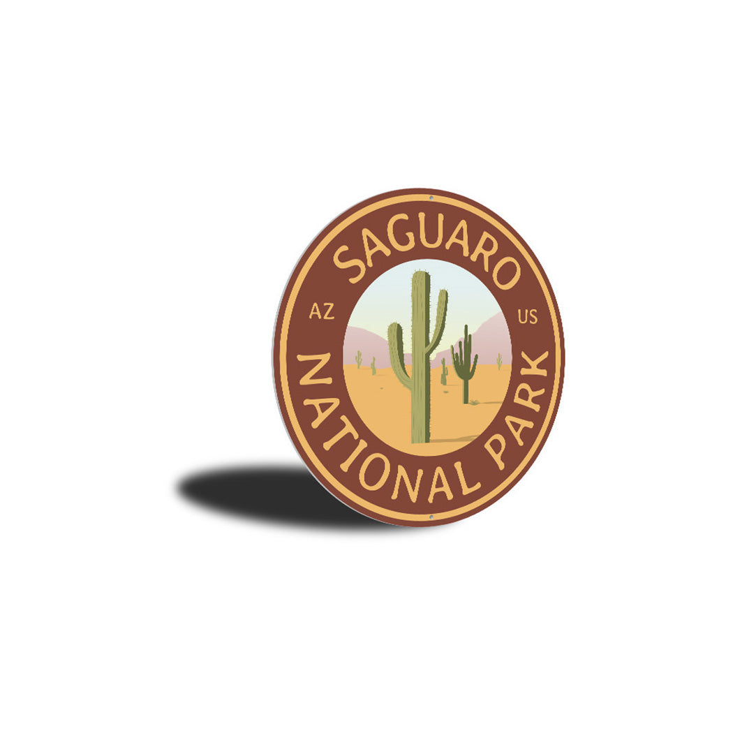 Saguaro National Park Sign Aluminum Sign