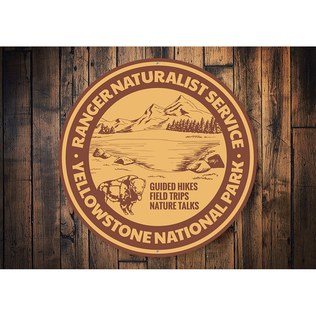 Ranger Service Sign Aluminum Sign