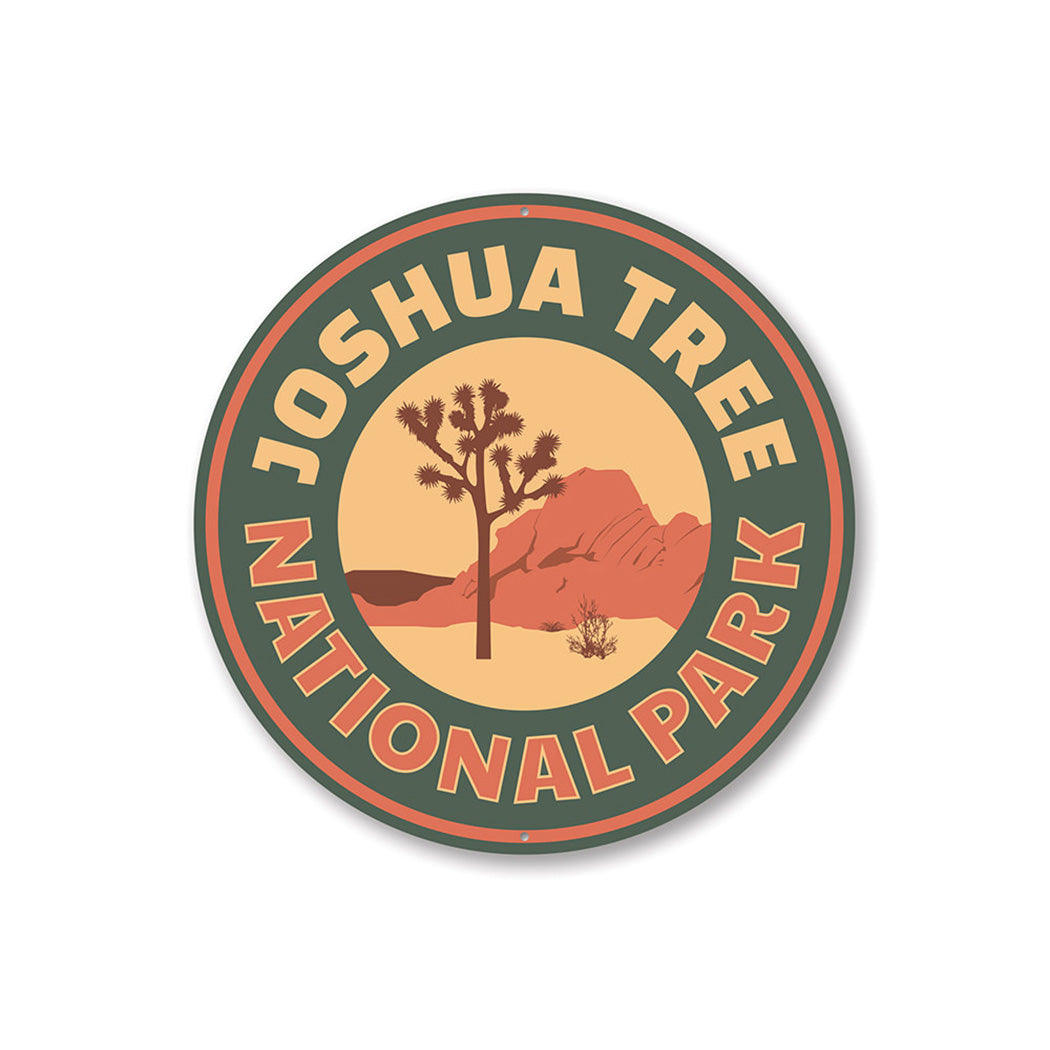 Joshua Tree Sign Aluminum Sign