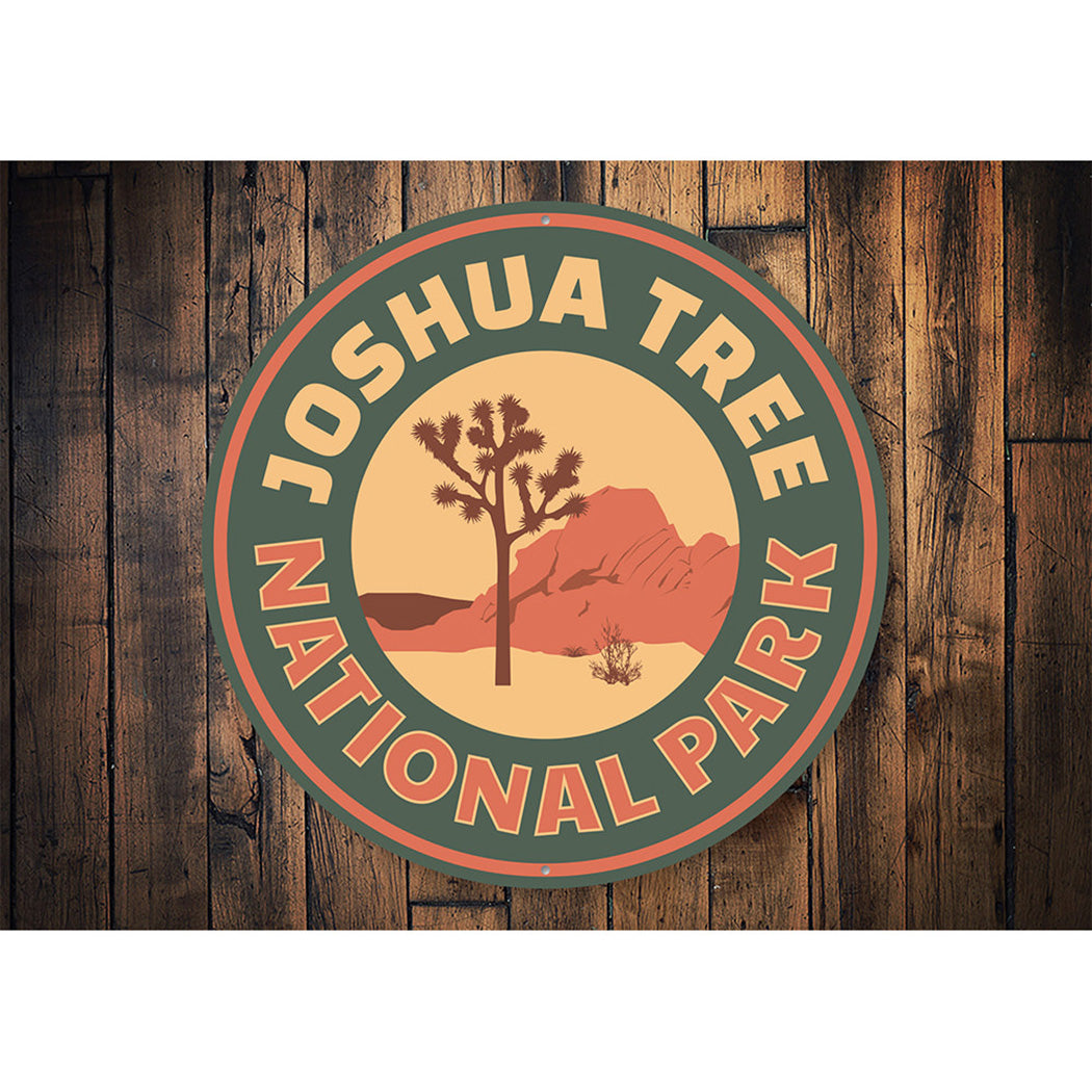 Joshua Tree Sign Aluminum Sign