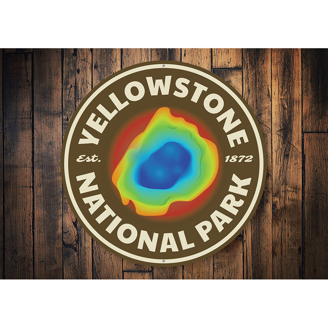 Yellowstone Year Sign Aluminum Sign