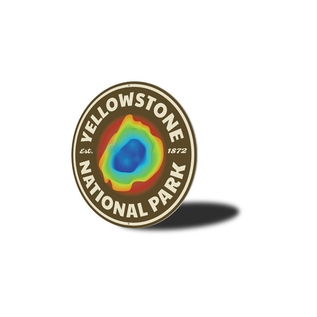 Yellowstone Year Metal Sign
